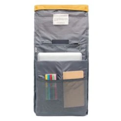 Lefrik Eco Roll Backpack 15" Reflective New Mustard -Tassen en Pasjes roll reflective new mustard interna