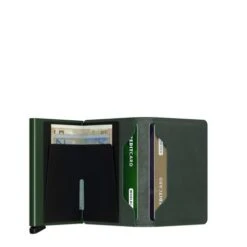 Secrid Slim Wallet Portemonnee Original Green -Tassen en Pasjes s original green 4 binnenkant