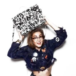 OldSchool Bags Schooltas Extra Large Dark Side Special Fashion Edition -Tassen en Pasjes schoudertas bas kosters oldschool bags xl dark side2