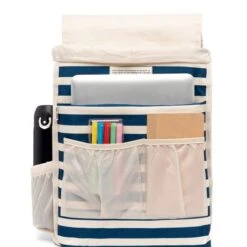 Lefrik Scout Backpack Printed Marine Stripes -Tassen en Pasjes scout marine stripes interna