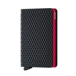Secrid Slim Wallet Portemonnee Cubic Black / Red