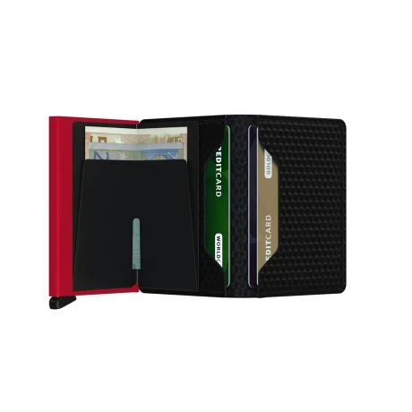 Secrid Slim Wallet Portemonnee Cubic Black / Red 3 Secrid Slim Wallet Portemonnee Cubic Black / Red - Afbeelding 3