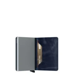 Secrid Slim Wallet Portemonnee Vintage Blue -Tassen en Pasjes secrid s vintage blue semi open