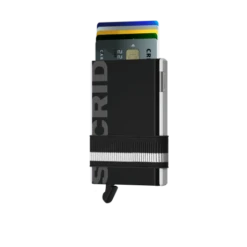 Secrid Cardslide Kaarthouder Monochrome -Tassen en Pasjes secrid cs monochrome front cards