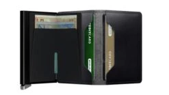 Secrid Premium Slim Wallet Portemonnee Twist Dusk Black -Tassen en Pasjes secrid premium slimwallet dusk black open