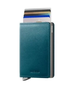 Tassen en Pasjes -Tassen en Pasjes secrid premium slimwallet dusk teal front cards