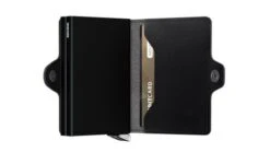 Secrid Premium Twin Wallet Portemonnee Dusk Black -Tassen en Pasjes secrid premium twinwallet dusk black semi open