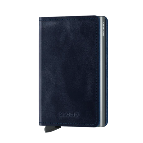 Secrid Slim Wallet Portemonnee Vintage Blue