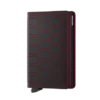 Secrid Slim Wallet Portemonnee Fuel Black-Red
