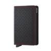 Secrid Slim Wallet Portemonnee Perforated Black-Red