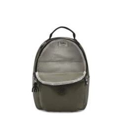Kipling Seoul S Rugzak Green Moss -Tassen en Pasjes seoul s green moss 3