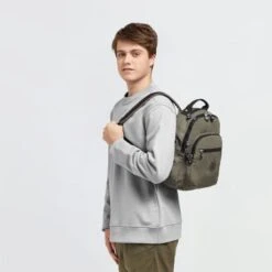 Kipling Seoul S Rugzak Green Moss -Tassen en Pasjes seoul s green moss 7