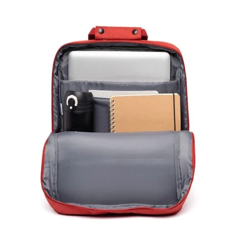 Lefrik Smart Daily Backpack Laptop 13" Red 2 Lefrik Smart Daily Backpack Laptop 13" Red - Afbeelding 2