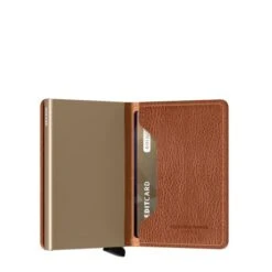 Secrid Slim Wallet Portemonnee Veg Caramello / Sand -Tassen en Pasjes vegcaramelsand 1