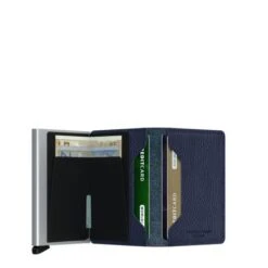 Secrid Slim Wallet Portemonnee Veg Navy / Silver -Tassen en Pasjes vegnavysilver slim 2
