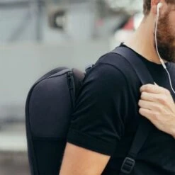 Salzen Alpha Backpack Leather Charcoal Black -Tassen en Pasjes zen bac 005 801 35zen bac 005 801 35 1542378243342